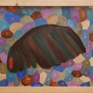 Soort: olie op paneel<br>Afmeting: 50x40 (cm)<br>Prijs: € 150,–<br>Status: BESCHIKBAAR